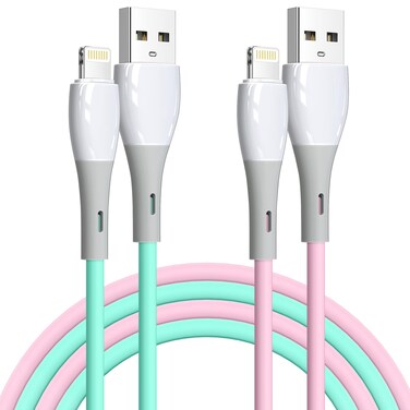 iPhone Charger 2Pack 6 FT Apple MFi Certified Lightning Cable Fast Charging iPhone Charger Cord Compatible with iPhone 14 13 12 11 Pro Max XR XS X 8 7 6 Plus SE iPad and More