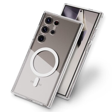 Whitestone Dome LAPPI CASE Magnetic Phone Case for Galaxy S24 Ultra Clear