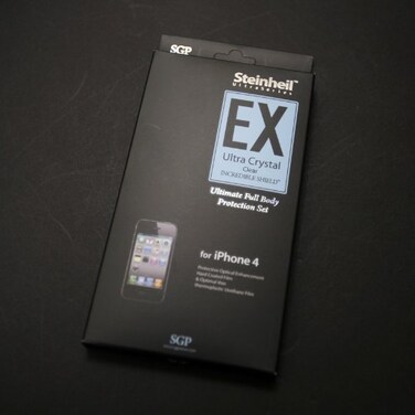 SGP Steinheil EX Ultra Crystal Full Body Protection Set for iPhone 4