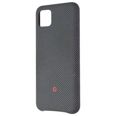Google Pixel 4 XL Polycarbonate Case, Sorta Smokey Gray, Fabric Embellishment