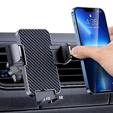 BIPOPIBO Phone Mount for Car Phone Holder Cell Phone Holder Hands Free Phone Stand for Car Vent Phone Mount Fit iPhone Android Smartphone Universal