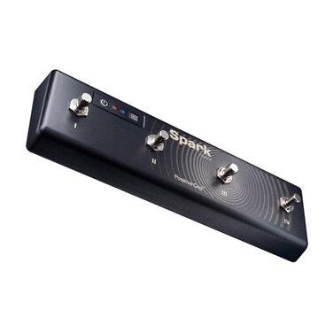Positive Grid Spark Control Wireless Guitar Footswitch Pedal Controller for Spark Guitar Amplifier and Mobile App with Backing Tracks