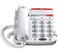 GE 29568GE1 Dect 6.0 Corded Big Button Phone for Mild Hearing Loss (White)