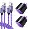 Fast Charger for Samsung Galaxy S24/S23/S23+/S22/S21/S21+/S21 Ultra/Note 20 Ultra/S20 FE 5G/S10 A10E A50 A11 A21 A51 A71 A9 A20 A14 A15, LG G9 Stylo 6/5, Phone Wall Charger Type C Fast Charging Cable
