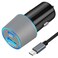 Fast USB C Car Charger Block for Google Pixel 9/9 Pro XL/8/8 Pro/7/7 Pro/6/6a/6 Pro/5a/5/4a/4/4 XL/3, 48W Power Delivery &amp; Quick Charge 3.0 Car Adapter (Fast Charging Type C Cable 3.3Ft Included)