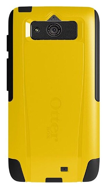 OTTERBOX COMMUTER SERIES Case for Motorola DROID Mini - Retail Packaging - Yellow/Black