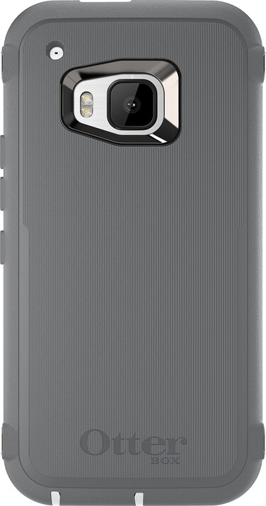 OTTERBOX Defender Series Case for HTC One M9 - Retail Packaging - Glacier (White/Gunmetal Grey)