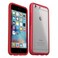 OTTERBOX Symmetry Clear Series Case for iPhone 6 PLUS/6s Plus (5.5" Version) - Retail Packaging - Scarlet Crystal (Clear/Scarlet RED)