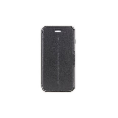 OTTERBOX Strada Series iPhone 6 PLUS/6S Plus Case- Retail Packaging - New Minimalism (Black/Dark Grey/Black LTHR Folio)