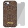 OtterBox Strada Series Limited Edition + Alpha Glass Case for iPhone 7 (ONLY) - Retail Packaging - WOODED Serpent (Dark Brown/Dark Snake Skin)