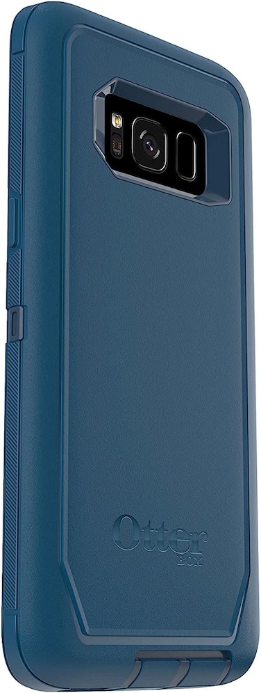 OtterBox Defender Series SCREENLESS Edition for Samsung Galaxy S8 - Retail Packaging - Bespoke Way (Blazer Blue/Stormy SEAS Blue)