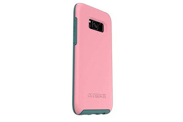 OtterBox Samsung Galaxy S8 Symmetry Series Case - Prickly PEAR (Rosmarine/Mountain Range Green), Ultra-Sleek, Wireless Charging Compatible, Raised Edges Protect Camera &amp; Screen