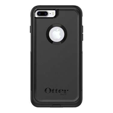 OtterBox iPhone 8 PLUS &amp; iPhone 7 PLUS (ONLY) Commuter Series Case - BLACK, Slim &amp; Tough, Pocket-Friendly, with Port Protection