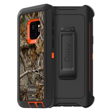 OTTERBOX DEFENDER SERIES Case for Samsung Galaxy S9 - Retail Packaging - RT BLAZE EDGE (BLAZE ORANGE/BLACK/RT EDGE GRAPHIC)