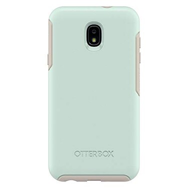 OtterBox Symmetry Series Case for Samsung Galaxy J7 2nd Gen/J7 V 2nd Gen/J7 Refine - Retail Packaging - Muted Waters (SURF Spray/Silver Lining)