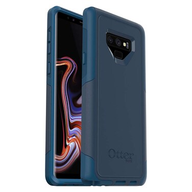 OTTERBOX COMMUTER SERIES Case for Samsung Galaxy Note9 - Retail Packaging - BESPOKE WAY (BLAZER BLUE/STORMY SEAS BLUE)