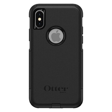 OtterBox iPhone Xs and iPhone X Commuter Series Case - Black, Slim &amp; Tough, Pocket-Friendly, with Port Protection
