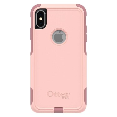 OTTERBOX COMMUTER SERIES Case for iPhone Xs Max - Retail Packaging - BALLET WAY (PINK SALT/BLUSH)