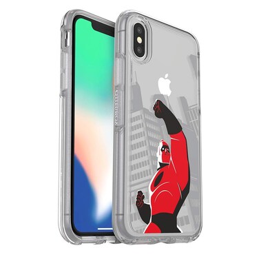 OtterBox Symmetry Clear Series Disney Pixar Incredibles 2 Case for iPhone Xs Max MR. Incredible