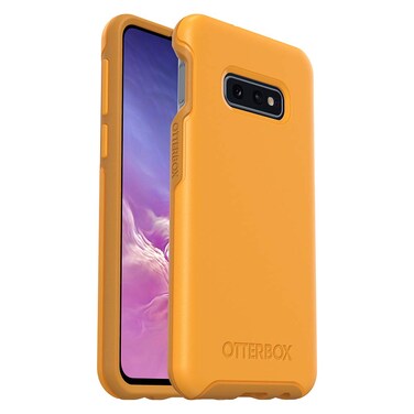 OtterBox Symmetry Series Case for Galaxy S10e - Retail Packaging - Aspen Gleam (Citrus/Sunflower)