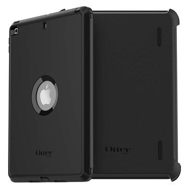 OtterBox Defender Series Case for iPad 7th, 8th &amp; 9th Gen (10.2" Display - 2019, 2020 &amp; 2021 Version) - Non-Retail/Ships in Polybag - Black, Rugged, Durable, Multi-Layer Protection