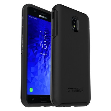 Otterbox Symmetry Series Cell Phone Case for Samsung Galaxy J7 2Nd Gen/J7 V 2Nd Gen/J7 Refine - Black