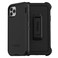 OtterBox iPhone 11 Pro Max (Only) Defender Series Case - Single Unit Ships in Polybag, Ideal for Business Customers - Black, Rugged &amp; Durable, with Port Protection, Includes Holster Clip Kickstand