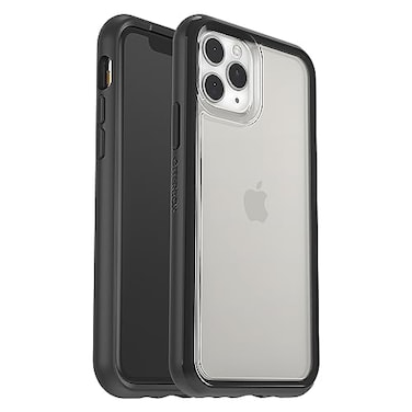 OtterBox - Clear iPhone 11 Pro Case (ONLY) - Scratch-Resistant Protective Phone Case, Sleek &amp; Pocket-Friendly Profile (Black Crystal)