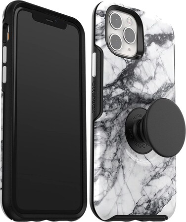 OtterBox Otter + POP Symmetry Series Case for iPhone 11 Pro - White Marble