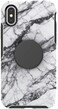 OtterBox + Pop Symmetry Series Case for iPhone X/XS (ONLY) Non-Retail Packaging - White Marble