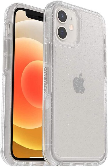 OtterBox Symmetry Clear Series Case for iPhone 12 Mini, Non-Retail Packaging - (Stardust)