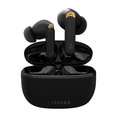Creative Aurvana Ace with xMEMS Driver, Lightweight True Wireless Sweatproof in-Ears with Bluetooth LE Audio, aptX Adaptive, AAC, ANC, Ambient Mode, IPX5, Up to 24 Hours Battery Life (Renewed)