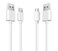 6ft USB to Micro-USB Cable Designed for Old Kindle E-Readers, Paperwhite, Oasis (2020 &amp; Older Kindle &amp; Fire Tablets) &amp; USB C for New Generation Kindle Paperwhite, Oasis, Scribe (2-Cable Set)