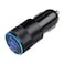 Fast Car Charger, Quick Charging 5.4A/30W Phone USB Adapter Rapid Plug 2 Port Cigarette Lighter Auto Charger Flush Compatible Samsung, Tablet, iPhone, iPad, LG, Automobile Charger