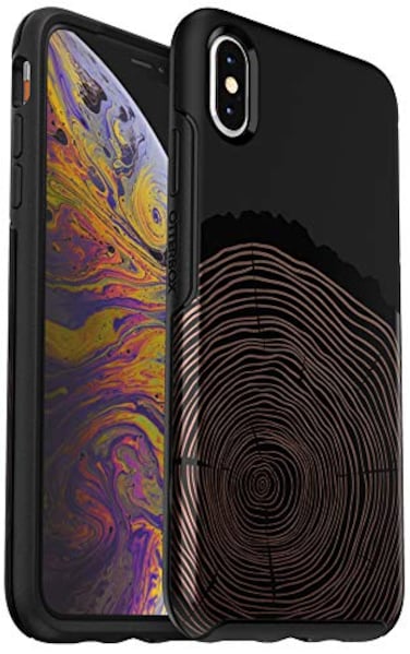 OtterBox Symmetry Series Slim Case for iPhone Xs MAX (ONLY) Retail Packaging - Wood You Rather