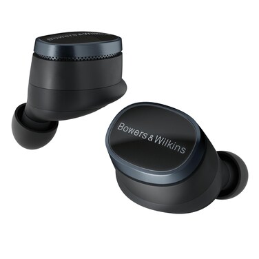 Bowers &amp; Wilkins Pi8 Wireless Earbuds (Anthracite Black), in-Ear Bluetooth Earphones with Qualcomm Chipset &amp; aptX Lossless, Active Noise Cancelling Earbuds, 3 Built-in Mics, 15-Min Quick Charging