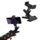 YHNTGB LMS Guitar Phone Mount Black Clamp Install Clip On 360 Rotating Ball Head Suitable for 5.5cm to 7.5cm Handset Versatile Functionality Multipurpose Use