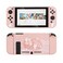 GeekShare Protective Case for Switch, Soft TPU Slim Case Cover Compatible with Switch Console and Joy Con -Steamed Bun Rabbit (for Switch 2017)