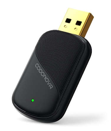 Mini Wireless Carplay and Android auto Adapter with Fastest Connection Car, No Latency Wireless Carplay Adapter, Tying to Cars from 2016 &amp; Phone with Android 10+ / iPhone 6 or Above USB-A/Type-C