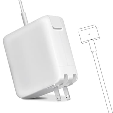 Mac Book Air Charger, AC 45W Magnetic T-Tip Power Adapter Charger Compatible with MacBook Air 11-inch/13-inch (2012-2017)