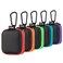 SUNGUY [5-Pack] Earbud Case, Portable EVA Small Earbuds Carrying Case Storage Bag Organizer with Carabiners for Earphones, Earbuds, Earpieces, SD Memory Card, Camera Chips