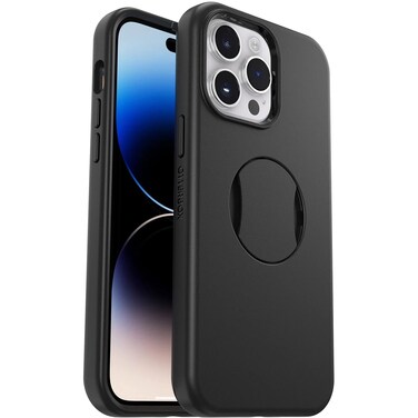 OtterBox OTTERGRIP Symmetry Series Case for iPhone - Non-Retail Packaging (Black, iPhone 14 Pro Max)