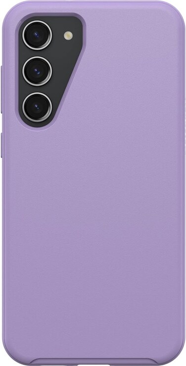 OtterBox Symmetry Series Galaxy S23+ Case, Non-Retail Packaging - Samsung Phonecase, Slim Fit, Raised Screen Bumper, Wireless Charging Compatible (You Lilac It)