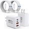 10FT iPhone 16 15 Pro Charger,2Pack 10Foot USB C to C Woven Cable Cord 40W USB C Apple Charger 4 Port PD&amp;AC Charger Block Fast Charging for iPhone 16/16 Pro/16 Pro Max/16 Plus/15/15 Pro/15Pro Max/iPad
