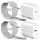 Fast iPhone Charger, Quick 10Foot USBC Wall Charger Phone Charger 2Pack 20W PD USB C Fast Charger Block + 10FT Lightning Fast Charging Cable for iPhone 14/Pro/Pro Max/Plus/13/12/11/XS/XR/X/SE2022/iPad