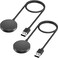 2 Pack Compatible with Samsung Watch Charger,Galaxy Watch 7/6/5/4 Charger Cable Dock USB Replacement for Samsung Galaxy Watch 7/6/6 Classic/ 5/5 Pro/4/4 Classic/3/Active 2/Active