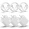 USB C Charger Phone Charger Fast Charging 3Pack 20W Type C Wall Charger Block with 6FT Long USB C to Lightning Cable Compatible for iPhone 14Pro/13 Pro/12/12 Pro Max/11/XS Max/XS/XR/X/8