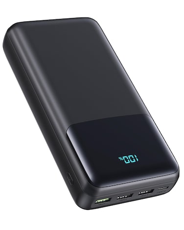 Portable Charger Power Bank 50000mAh, USB-C PD 30W and QC 4.0 Fast Charging External Battery Pack with 4 Outputs &amp; 2 Inputs, Digital Display Phone Charger for iPhone 15/14/13/12/11, Samsung, Android