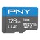PNY 128GB Elite Mobile Accessories Class 10 U1 V10 A1 microSDXC Flash Memory Card - 100MB/s, Class 10, U1, V10, A1, Full HD, UHS-I, Micro SD
