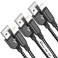 iPhone Charger Apple MFi Certified 3pack 10FT Long Lightning Cable Fast Charging High Speed Data Sync USB Cable Compatible iPhone 14/13/12/11 Pro Max/XS MAX/XR/XS/X/8/7 Plus and More